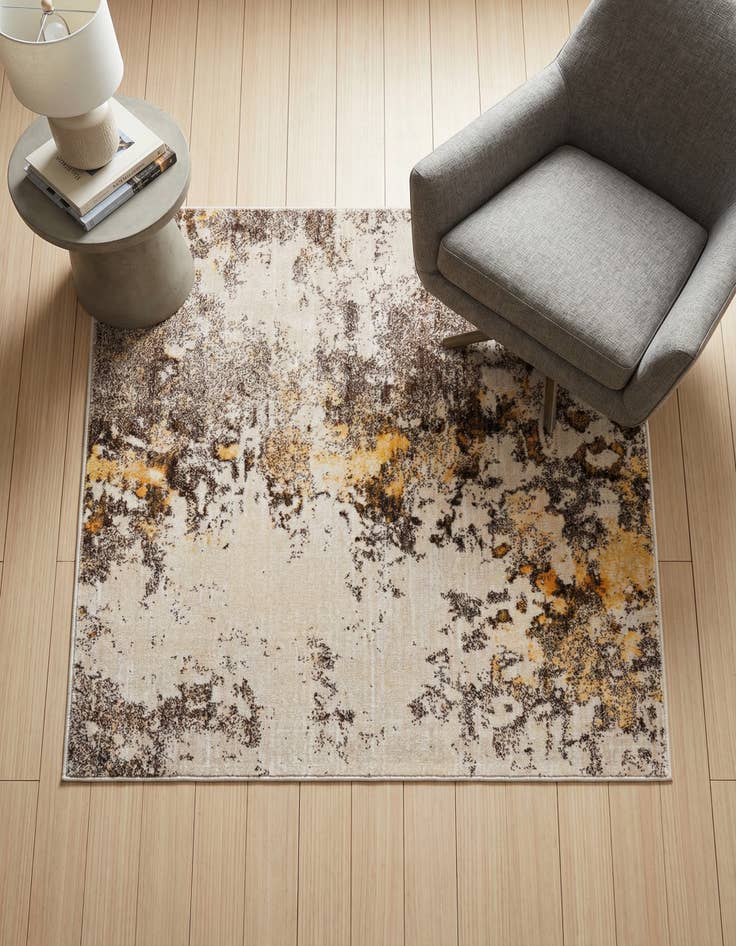 Detail image of 4' x 4' Apollo Square Rug