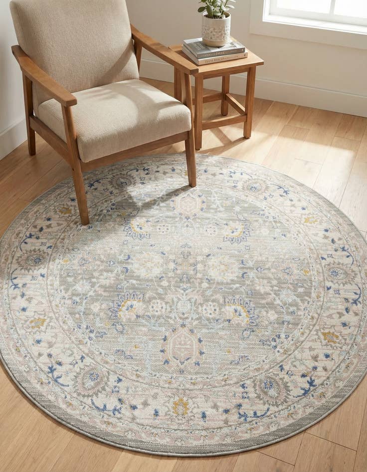 Detail image of 5' x 5' Whitney Round Rug