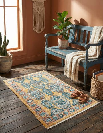 Yellow Lola Rug