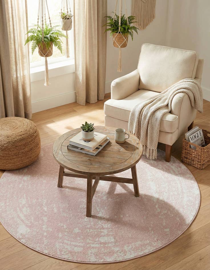 Detail image of 6' x 6' Lennon Round Rug