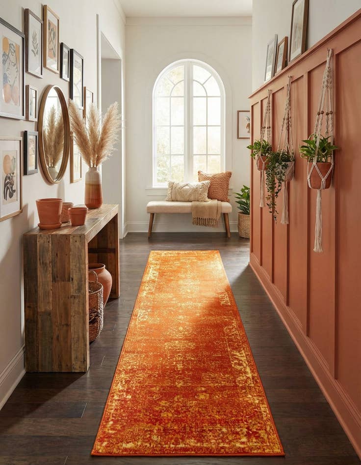 Detail image of 2' x 9' 10 Monaco Runner Rug