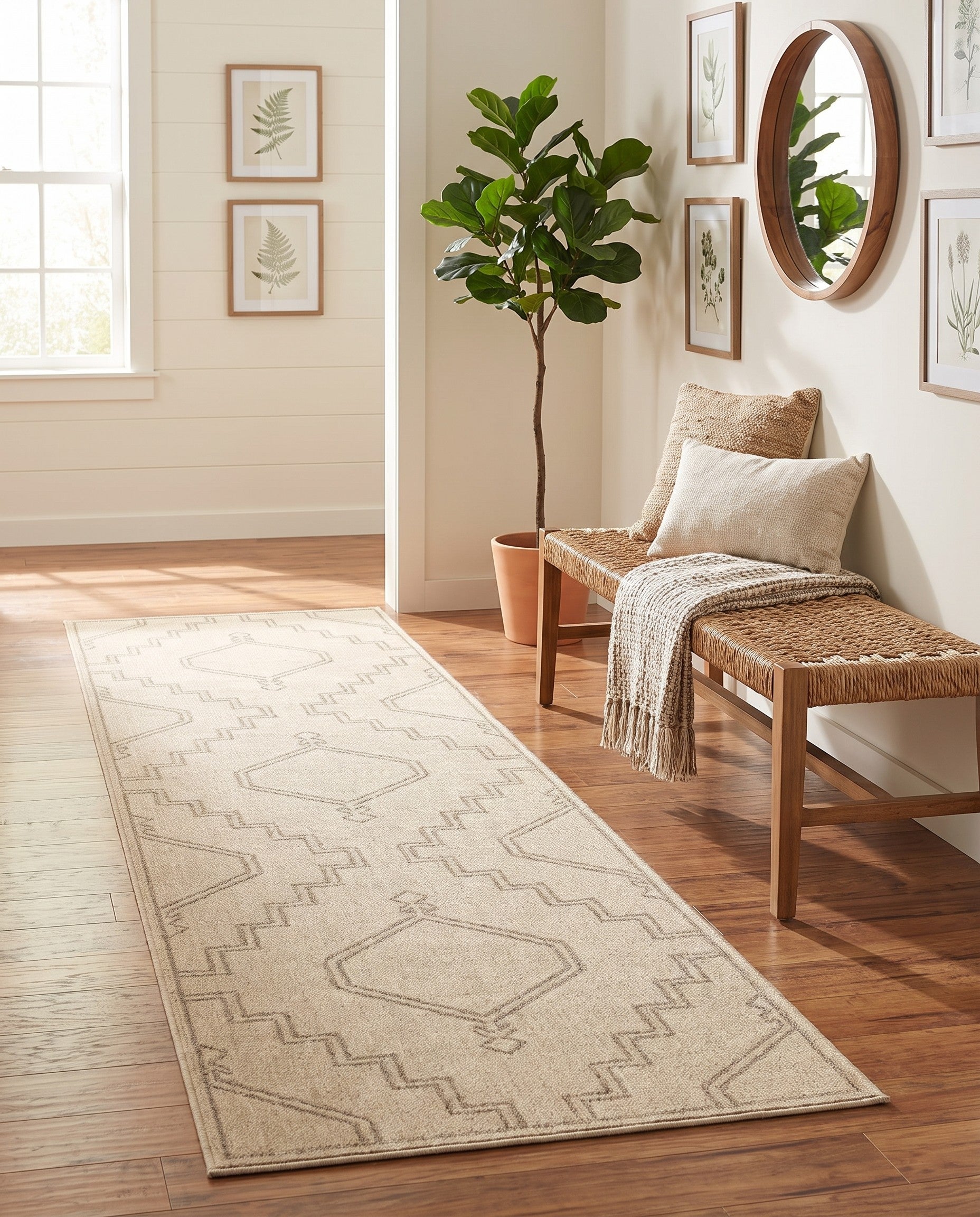 2' 7 x 10' Contour Runner Rug