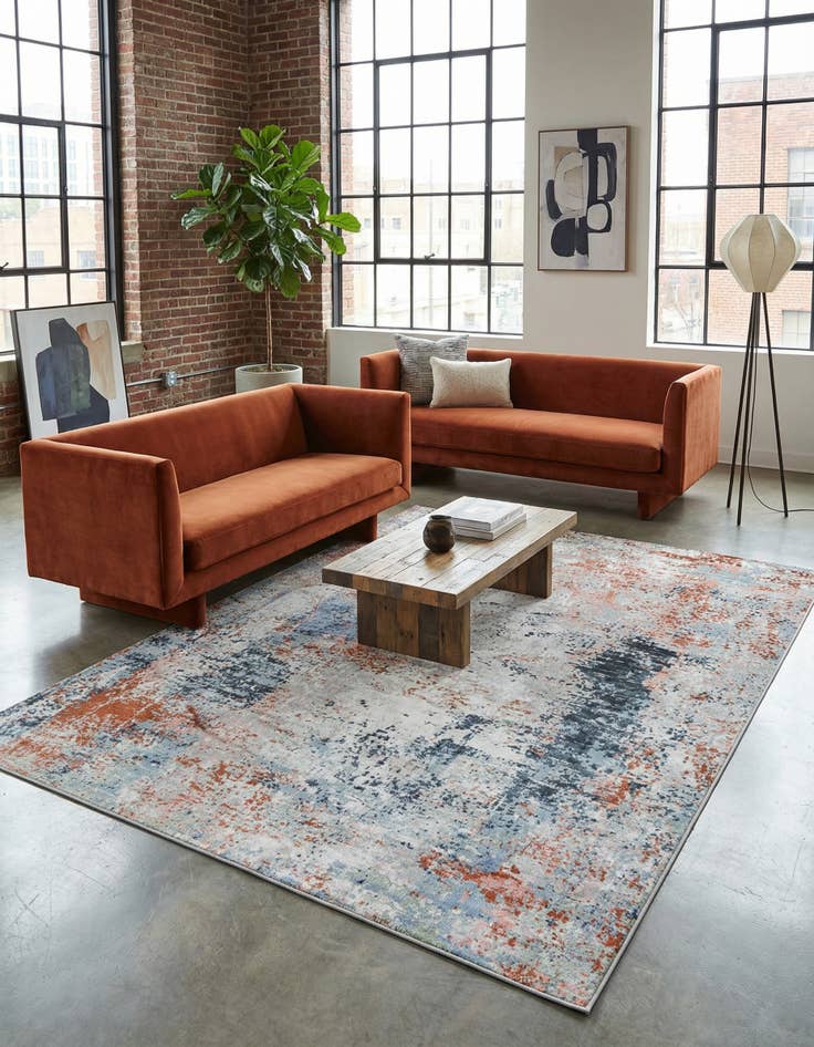 Detail image of 7' 10 x 10' Kamala Washable Rug