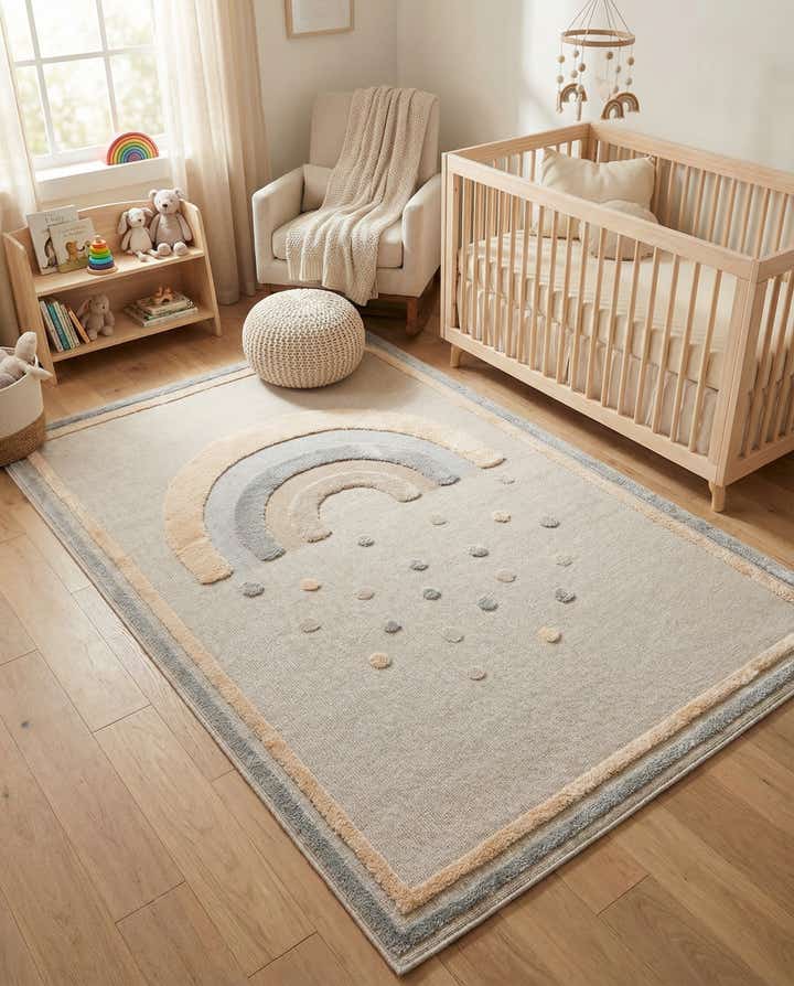 6' x 9' Whimsy Kids Rug