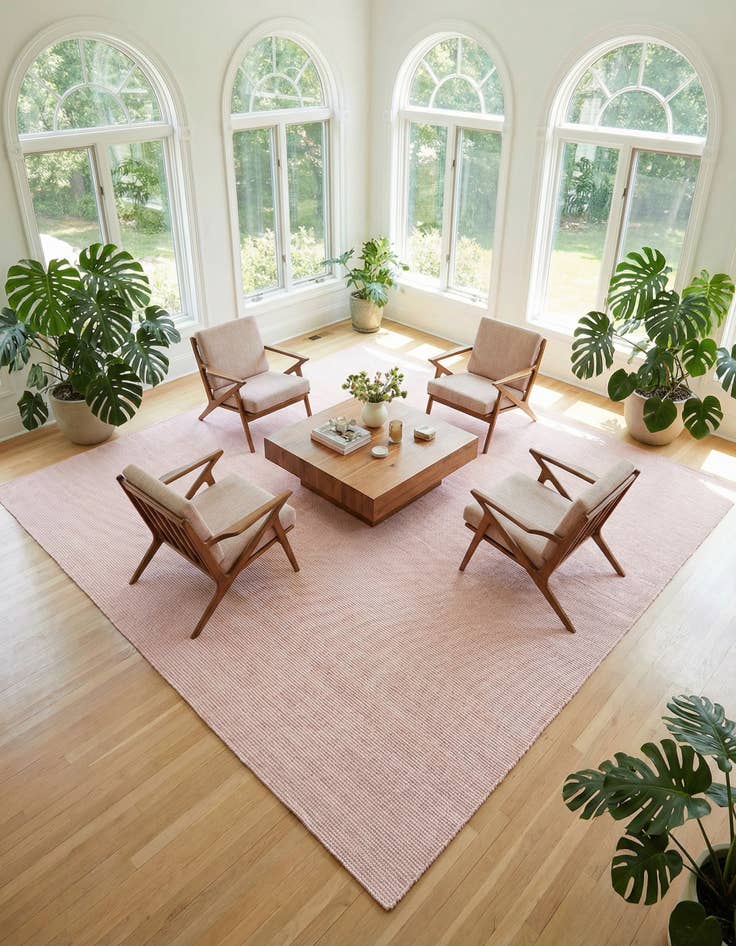 Detail image of  10' x 10'  Washable Jill Zarin Palm Springs Indoor / Outdoor Square Rug