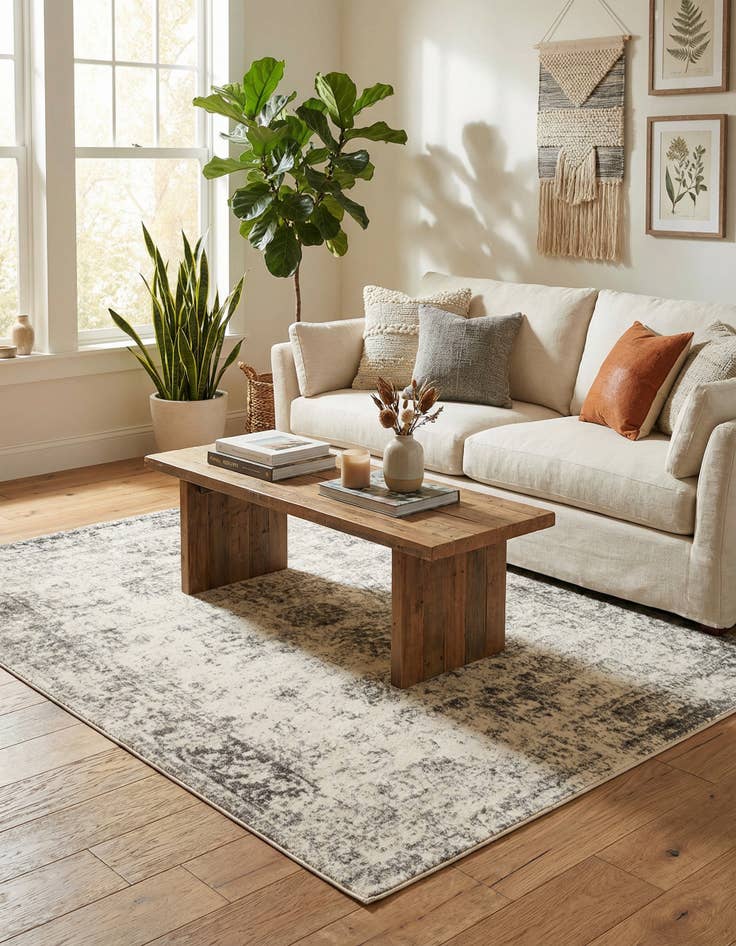 Detail image of 5' 3 x 7' Monte Carlo Rug