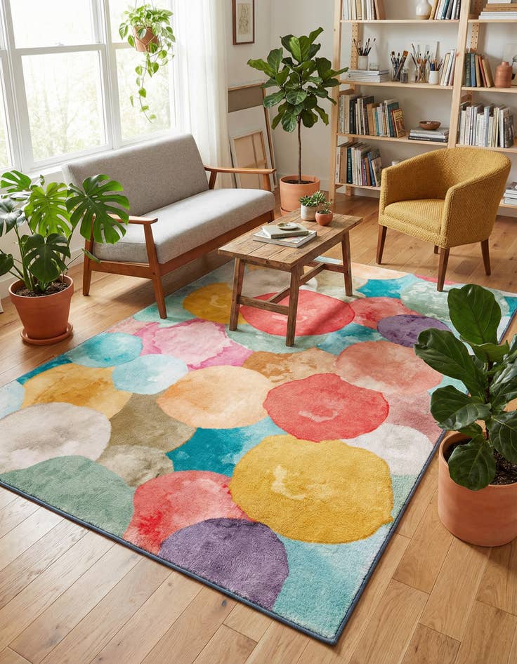 Detail image of 4' 4 x 6' Medina Rug