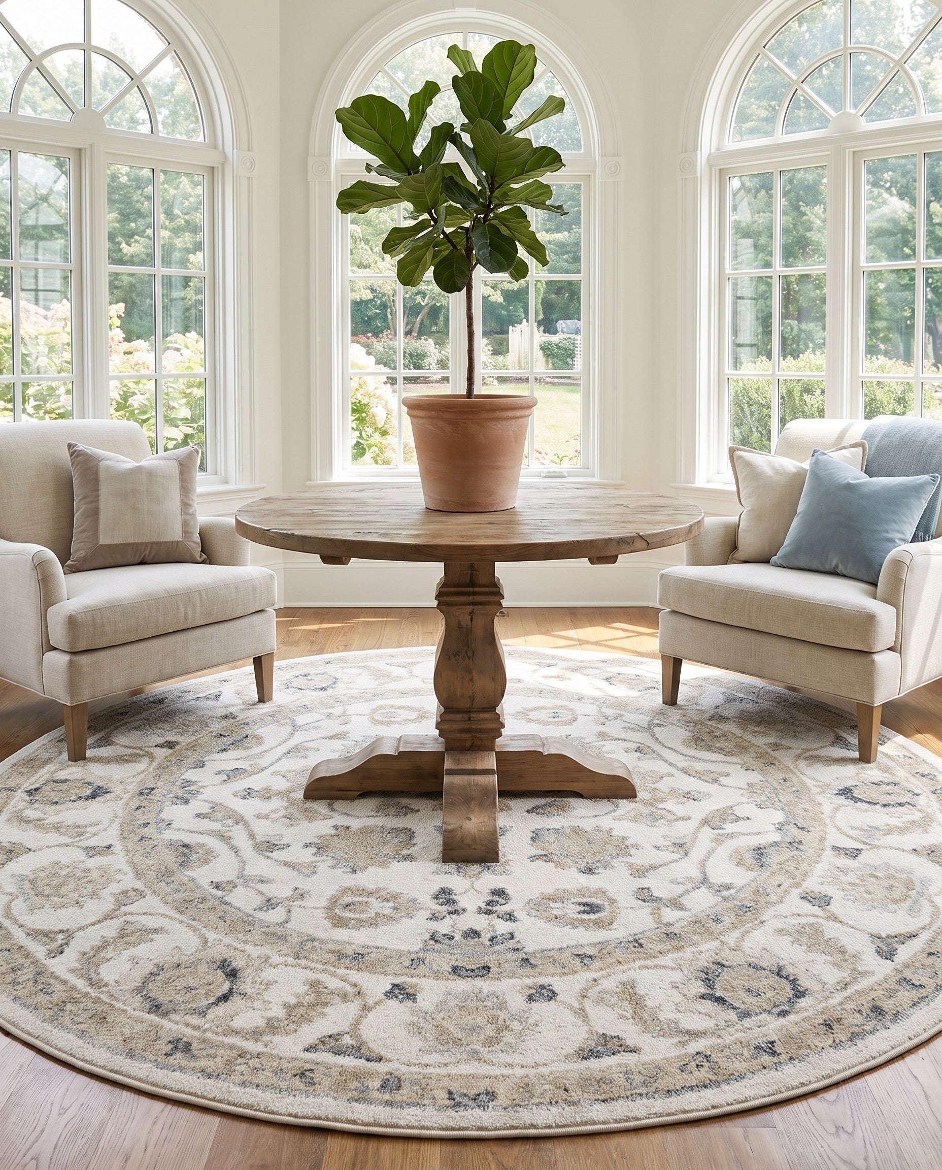 6' x 6' Aurelia Round Rug