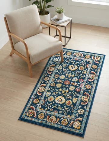 Navy Blue Aurelia Rug