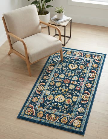 Navy Blue Aurelia Rug