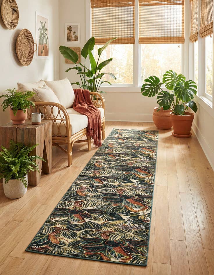 Detail image of 2' 7 x 12' Blossom Runner Rug