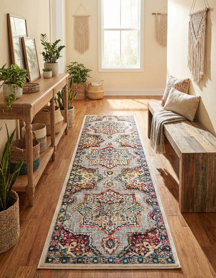 Detail image of 2' 2 x 8' Budapest Runner Rug