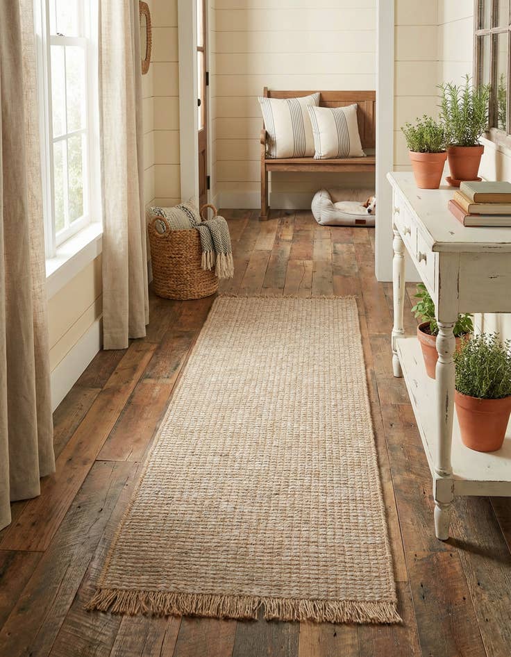 Detail image of 2' x 6' 1 Cottage Farm Runner Rug