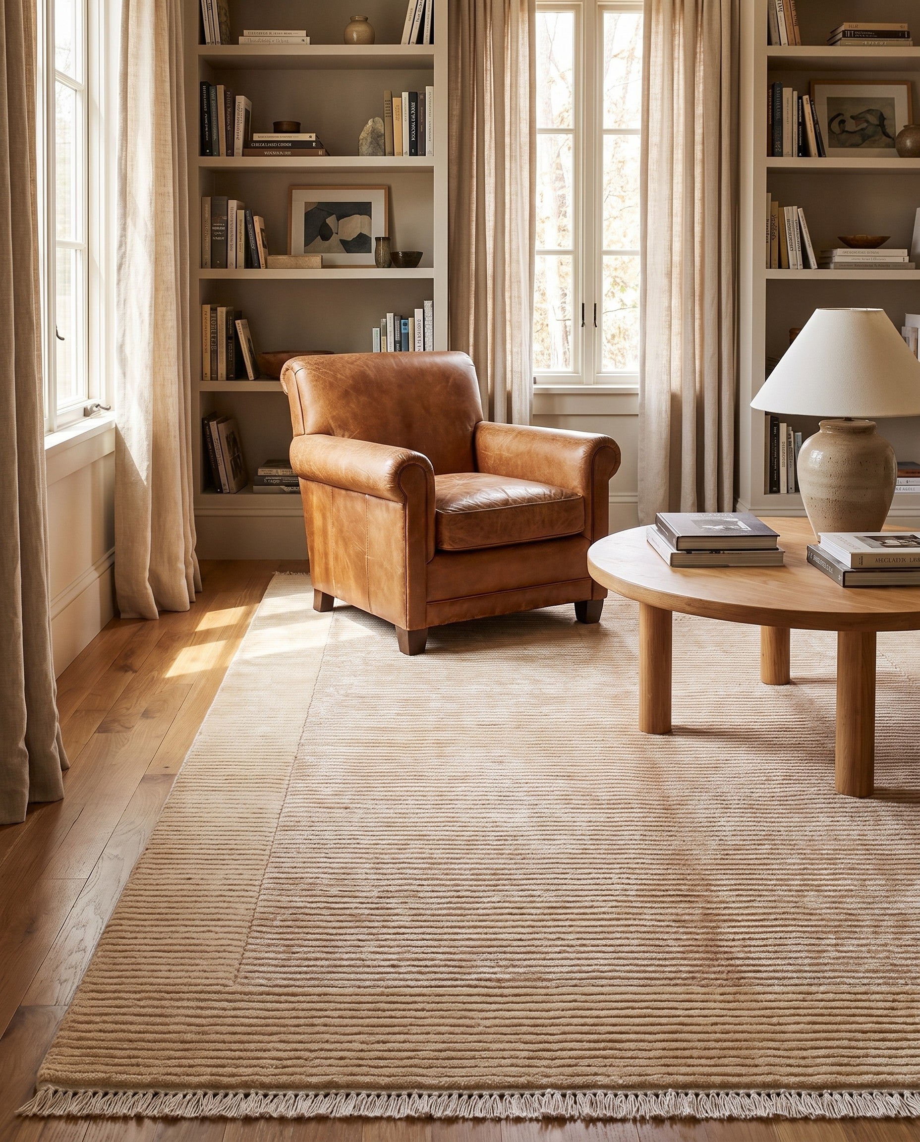 4' 10 x 6' 7 Hand Knotted Darya Wool Rug