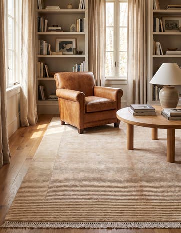 4' 10 x 6' 7 Hand Knotted Darya Wool Rug