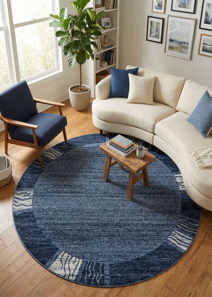 6' x 6' Angelica Round Rug