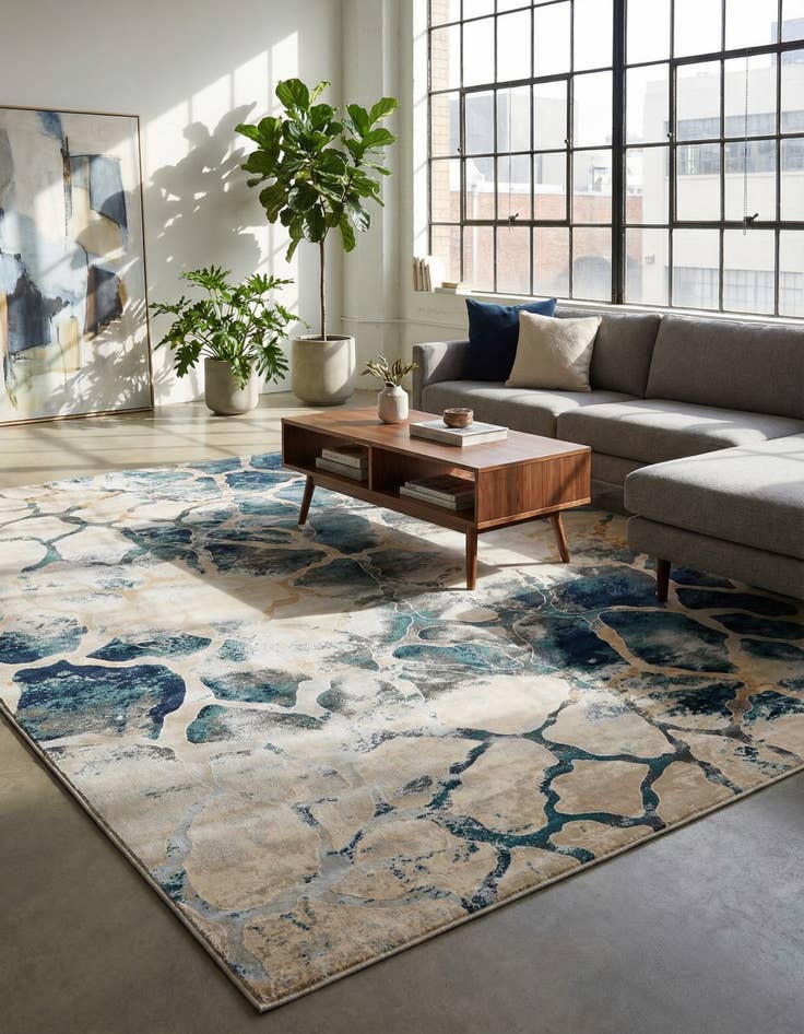 Detail image of 9' x 12' Ethereal Rug