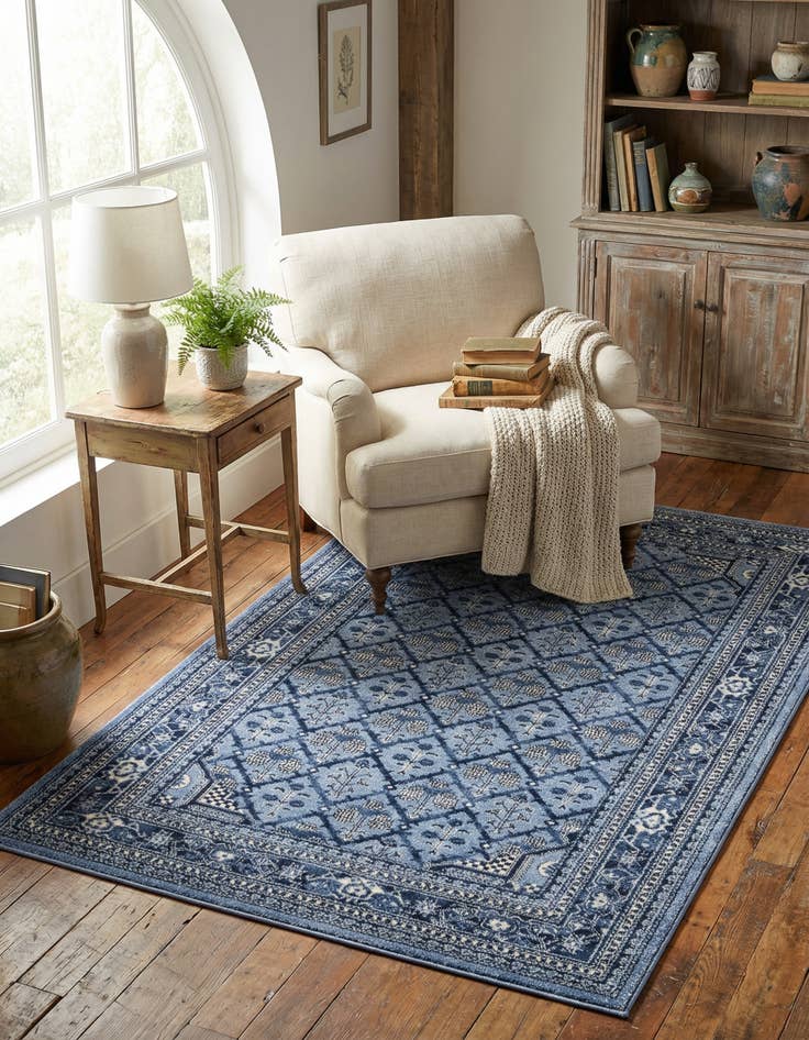 Detail image of 5' 3 x 8' Miranda Rug