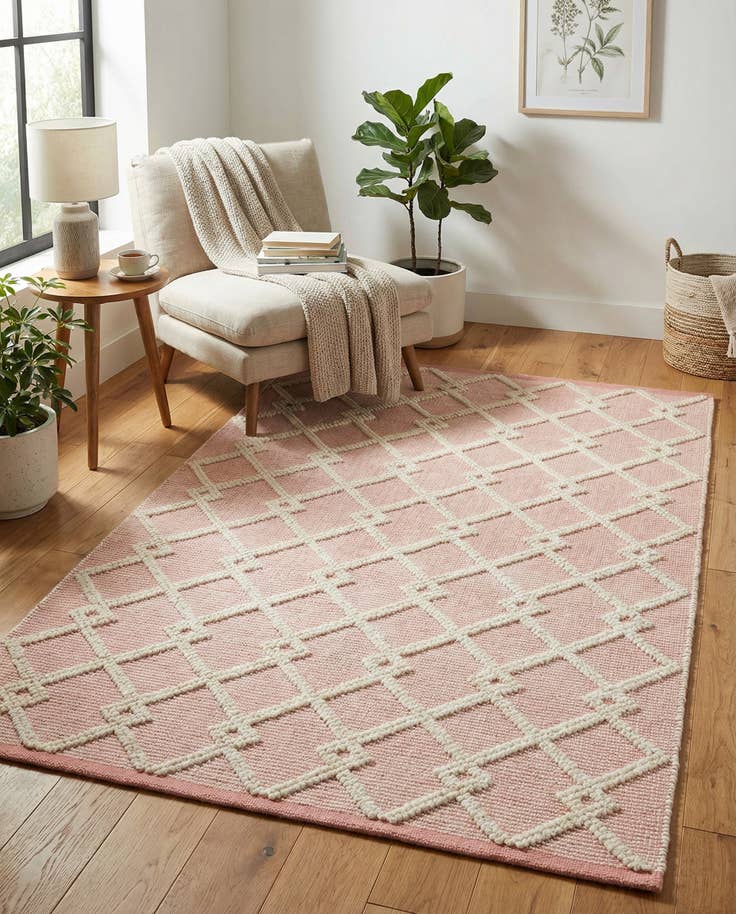 Detail image of 4' 1 x 6' 1 Hand Knotted Jill Zarin Dorset Rug