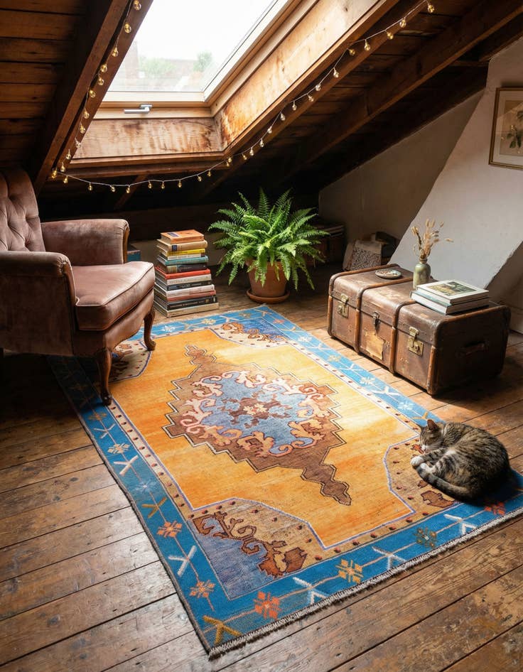 Detail image of 3' 6 x 5' 6 Timeless Rug