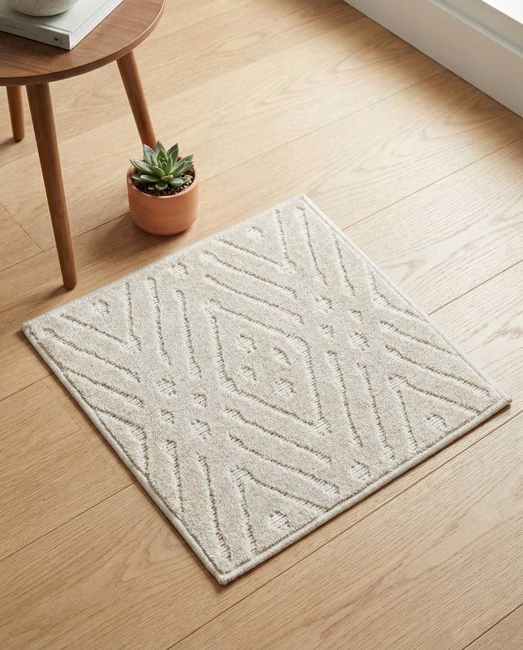 Detail image of 1' 8 x 1' 8 Easy-Clean Sabrina Soto Ella Indoor / Outdoor Sample Rug