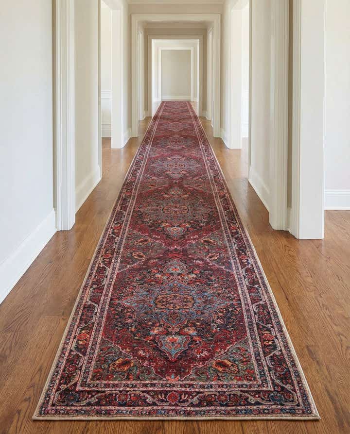 2' 6 x 19' 8 Washable Timeless Runner Rug