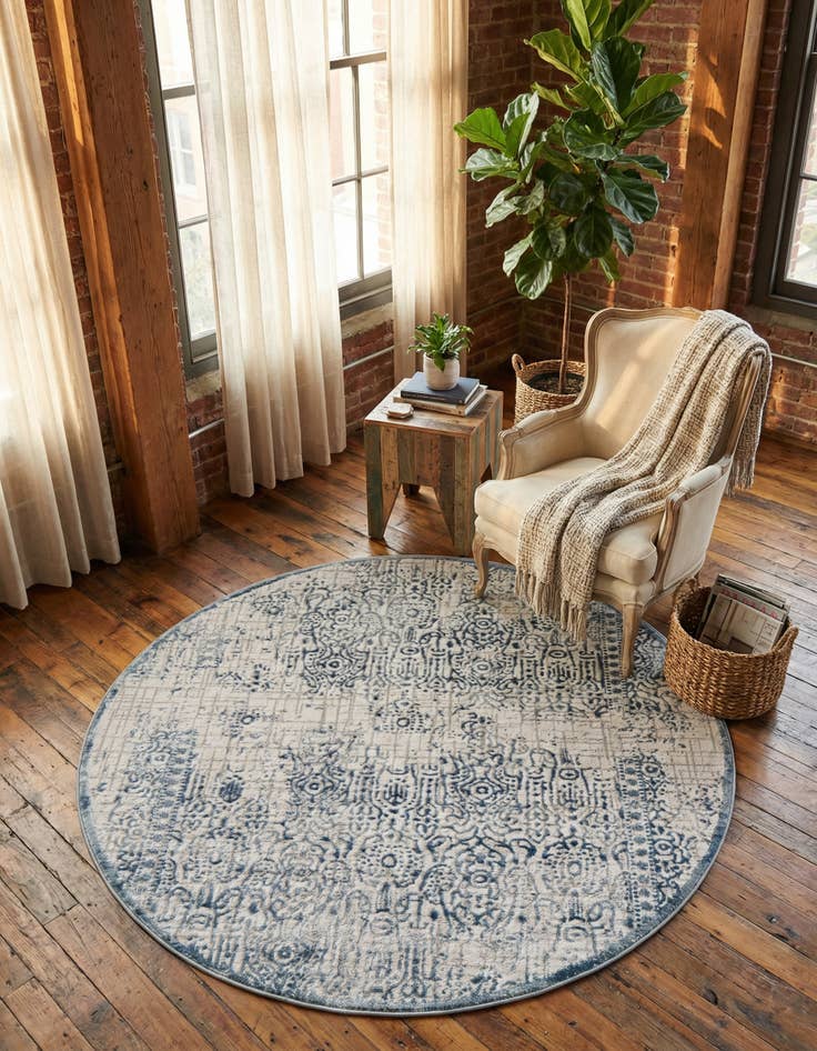 Detail image of 5' 3 x 5' 3 Derbyshire Round Rug