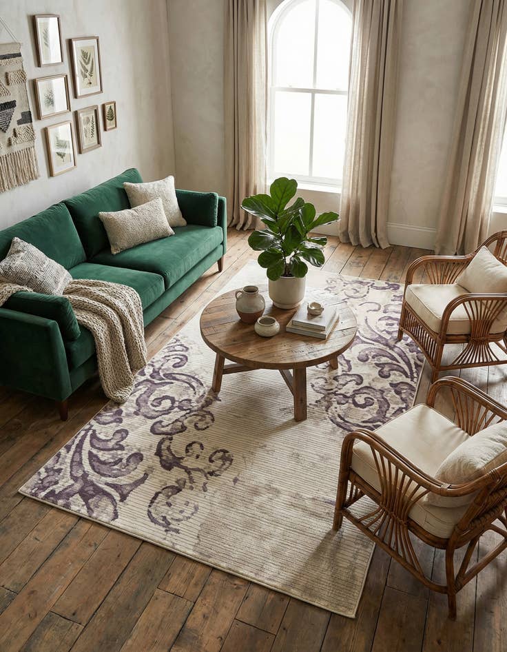 Detail image of 4' 3 x 6' 3 Elise Rug