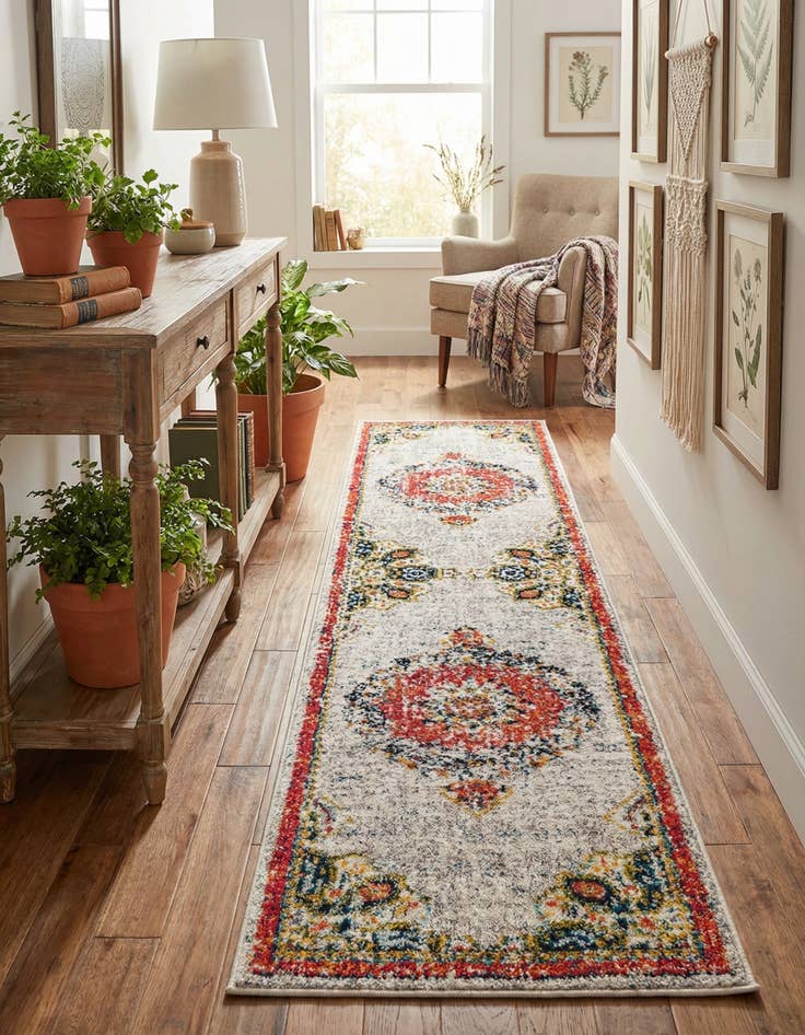 Detail image of 2' x 8' Carrington Runner Rug