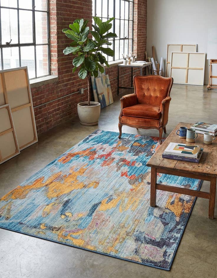 Detail image of Jill Zarin 5' x 8' Downtown Tribeca Rug