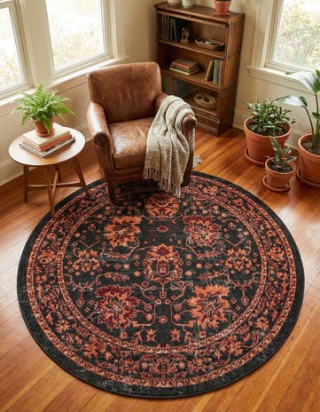 6' 1 x 6' 1 Lucerne Round Rug