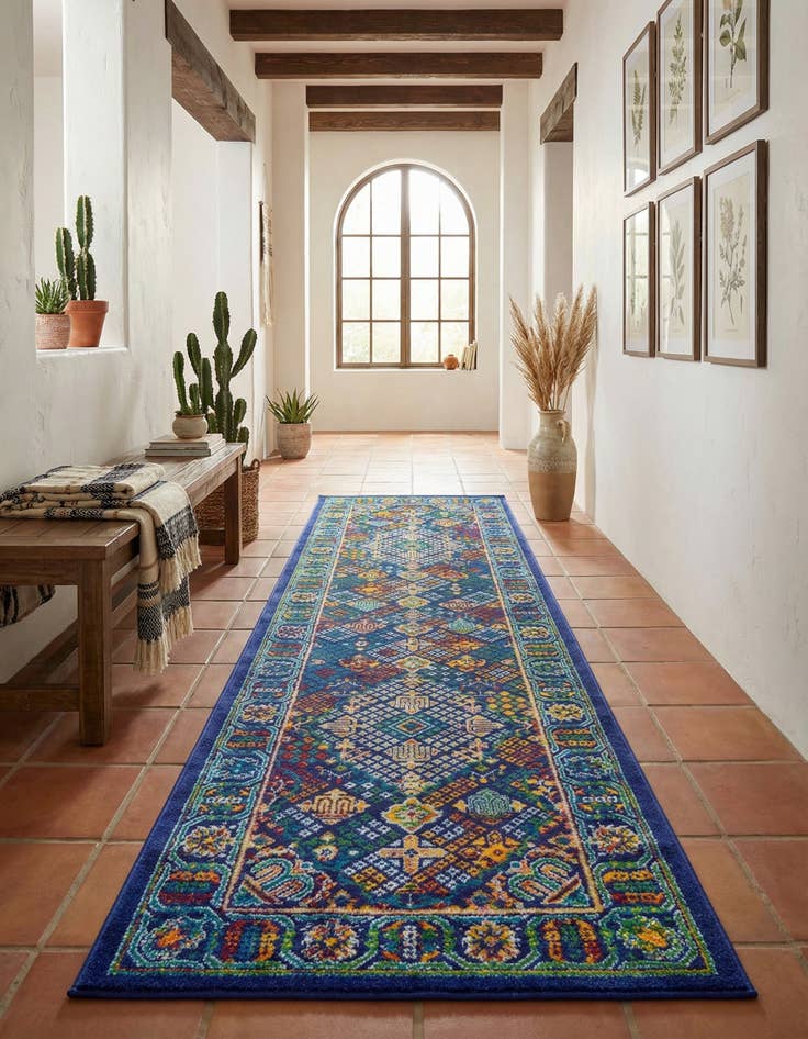 Detail image of 2' 7 x 10' Calypso Runner Rug