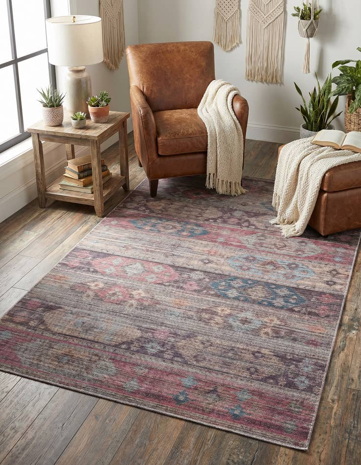 Detail image of 5' 3 x 8' Washable Sisu Rug