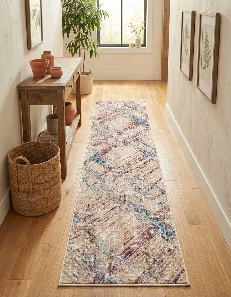 Detail image of 2' 6 x 12' Deepa Runner Rug