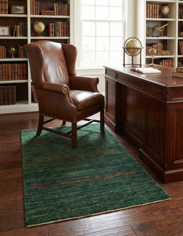 3' 4 x 5' 1 Hand Knotted Kashkuli Rug