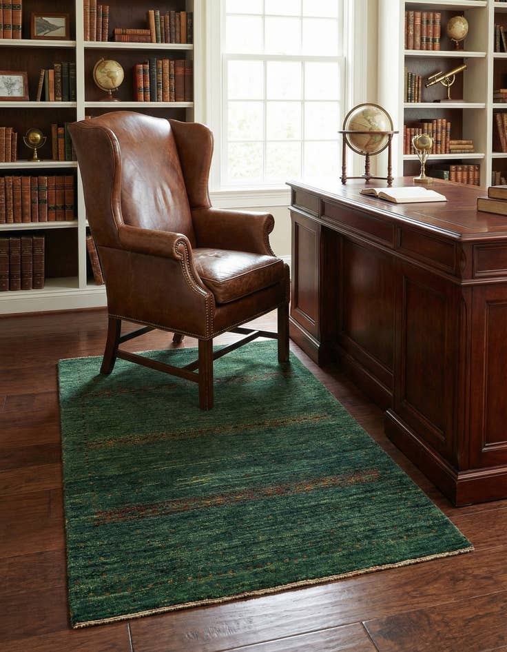 Detail image of 3' 4 x 5' 1 Hand Knotted Kashkuli Rug