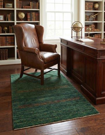 3' 4 x 5' 1 Hand Knotted Kashkuli Rug
