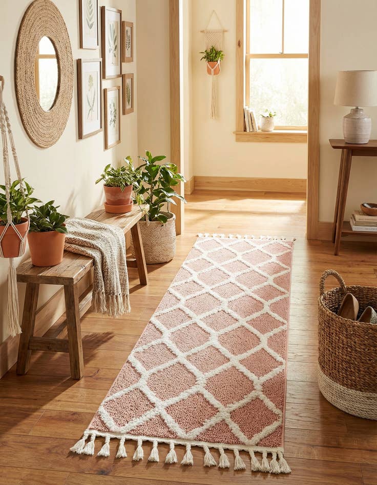 Detail image of  2' x 6' Boho Runner Rug