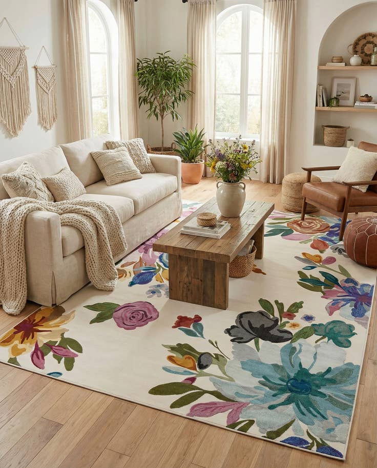 Detail image of 240cm x 335cm Blossom Alfombra