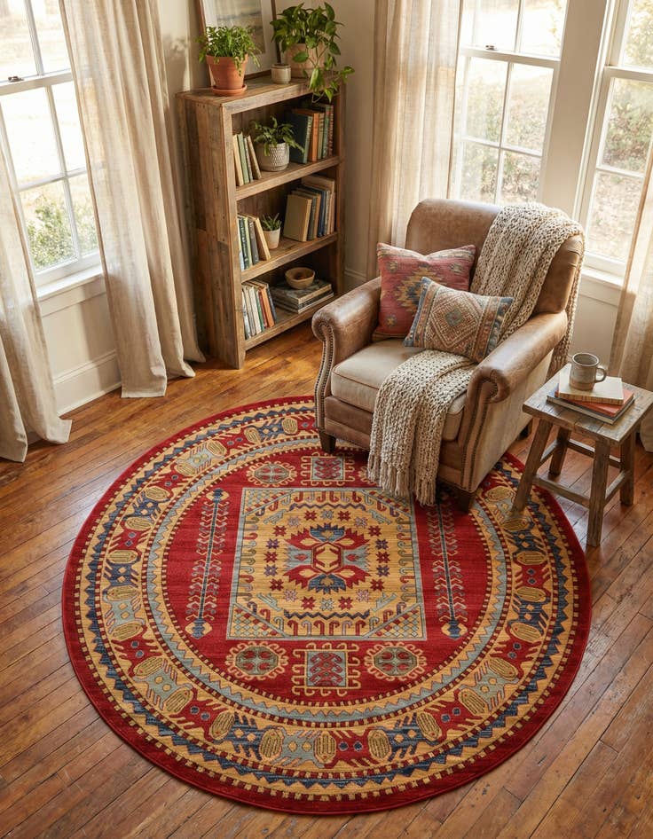 Detail image of  8' x 8' Sara Round Rug