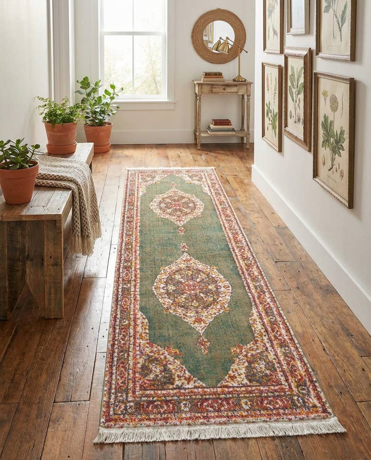 Detail image of 2' x 8' Santiago Runner Rug