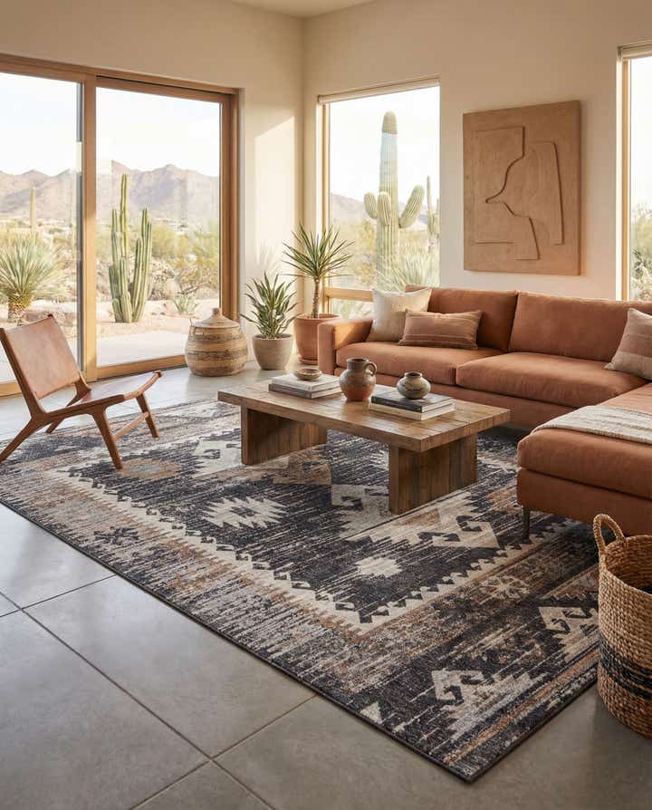 10' x 13' Eco Southwestern Rug