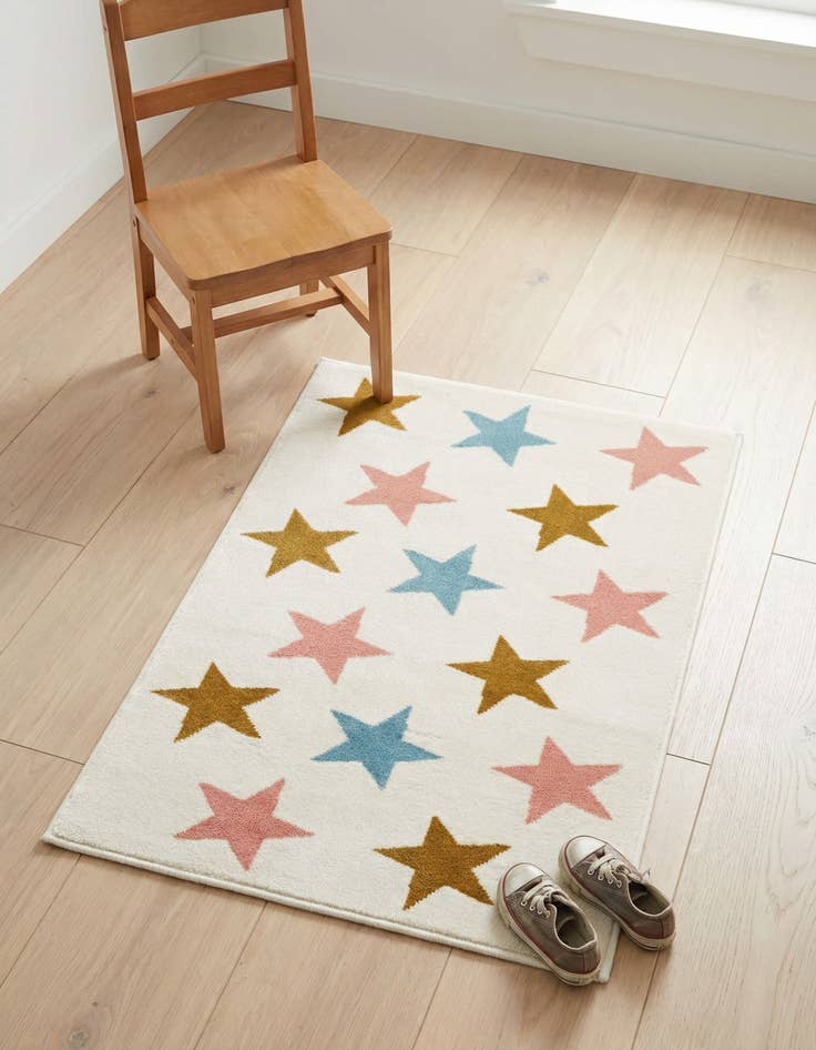 Detail image of 2' x 3' Whimsy Kids Rug