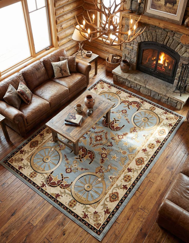 Detail image of 9' x 12' Pioneer Rug