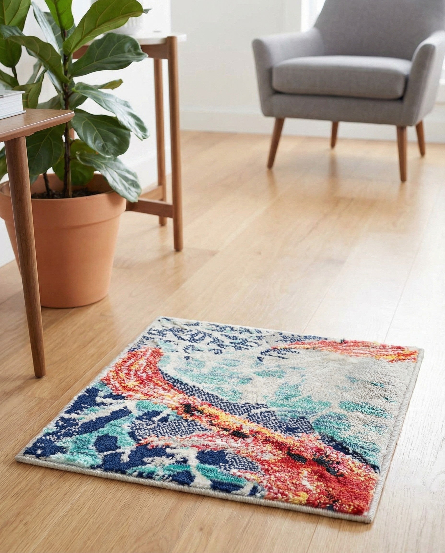 1' 4 x 1' 4 Ariel Sample Rug