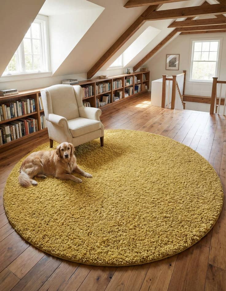 Detail image of 7' 10 x 7' 10 Everyday Shag Round Rug