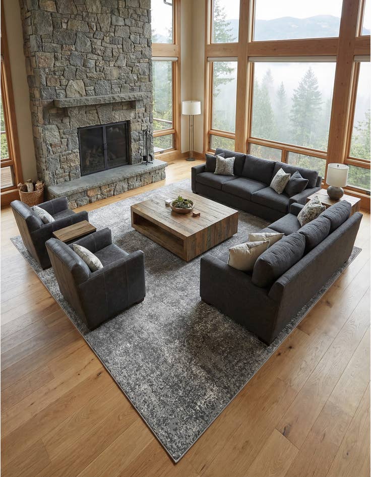 Detail image of 10' x 10' Oregon Square Rug