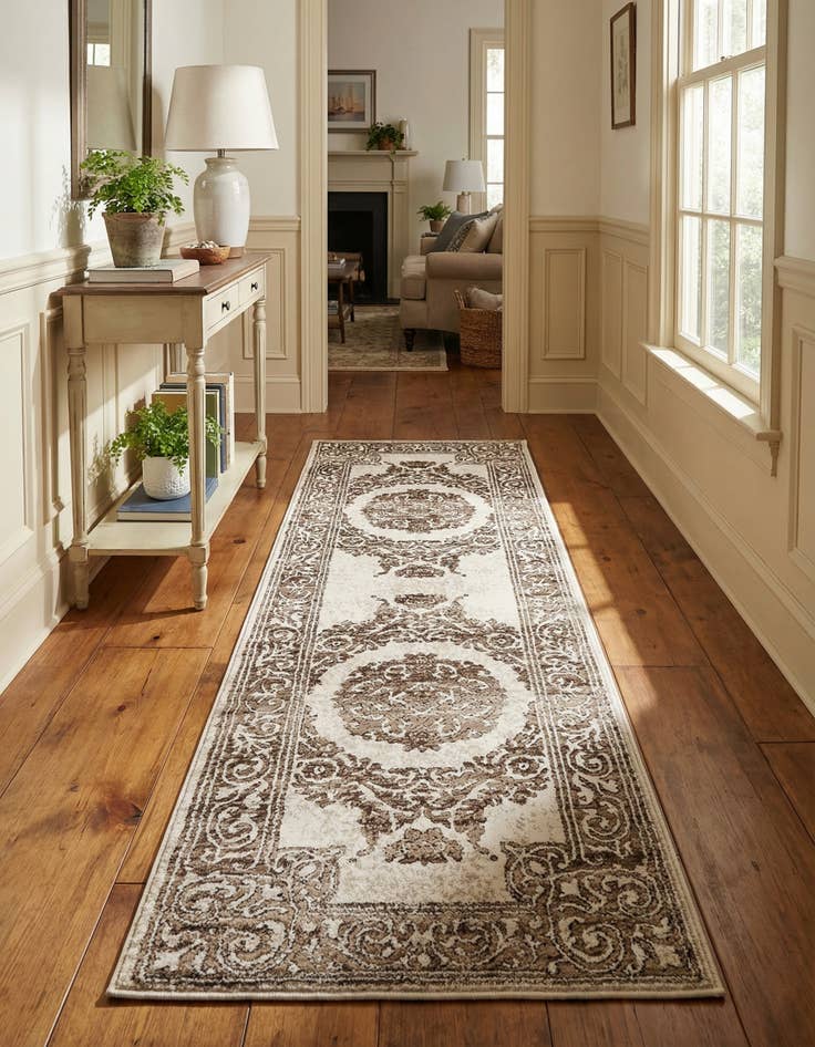 Detail image of 2' x 6' Hermitage Runner Rug