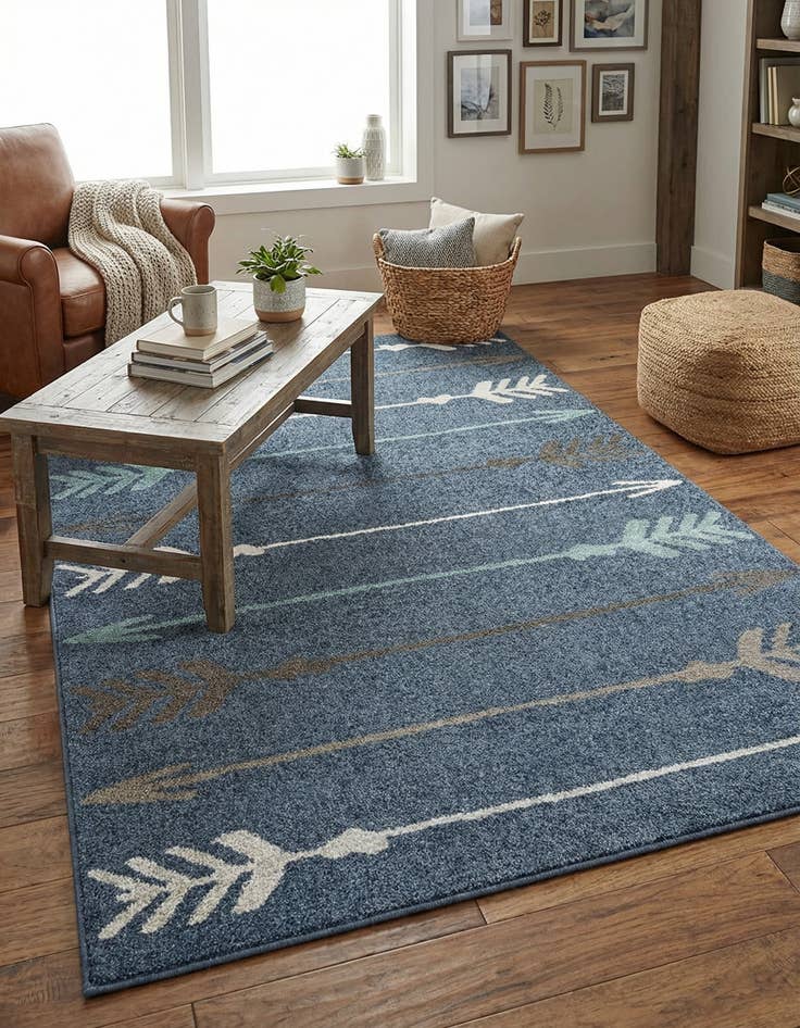 Detail image of 5' 3 x 8' Harvest Rug