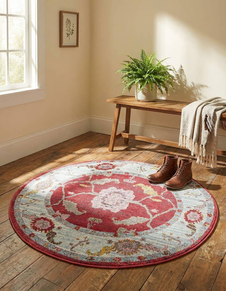 Detail image of 3' 3 x 3' 3 Paragon Round Rug